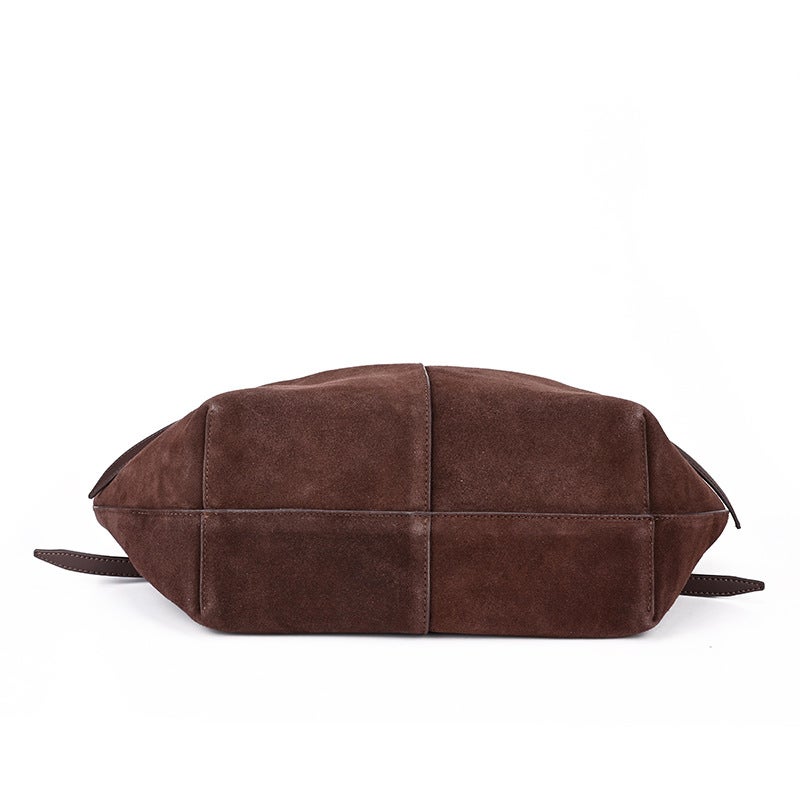 Women'S Bag, First-Layer Cowhide Wing Bag, Large-Capacity Shoulder Bag, High-End Armpit Bag, French Niche Women'S Bag - Image 4