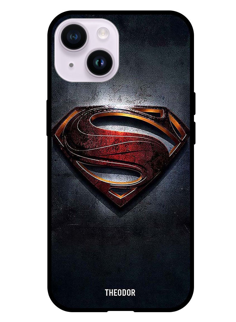 Theodor Protective Case Cover For Apple iPhone 14 6.1" 2022 Supe Man - Image 1