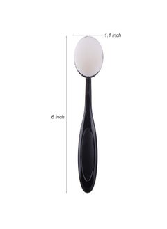 UNIMEIX 5 Pack Blending Brushes For Card Making Blending Tools For Drawing Blending Brush Blender（Size 3 1.18" Brush Head Black）  - Image 3