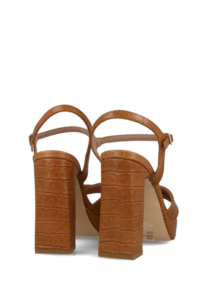 MENBUR Ankle Strap High Heel Sandals