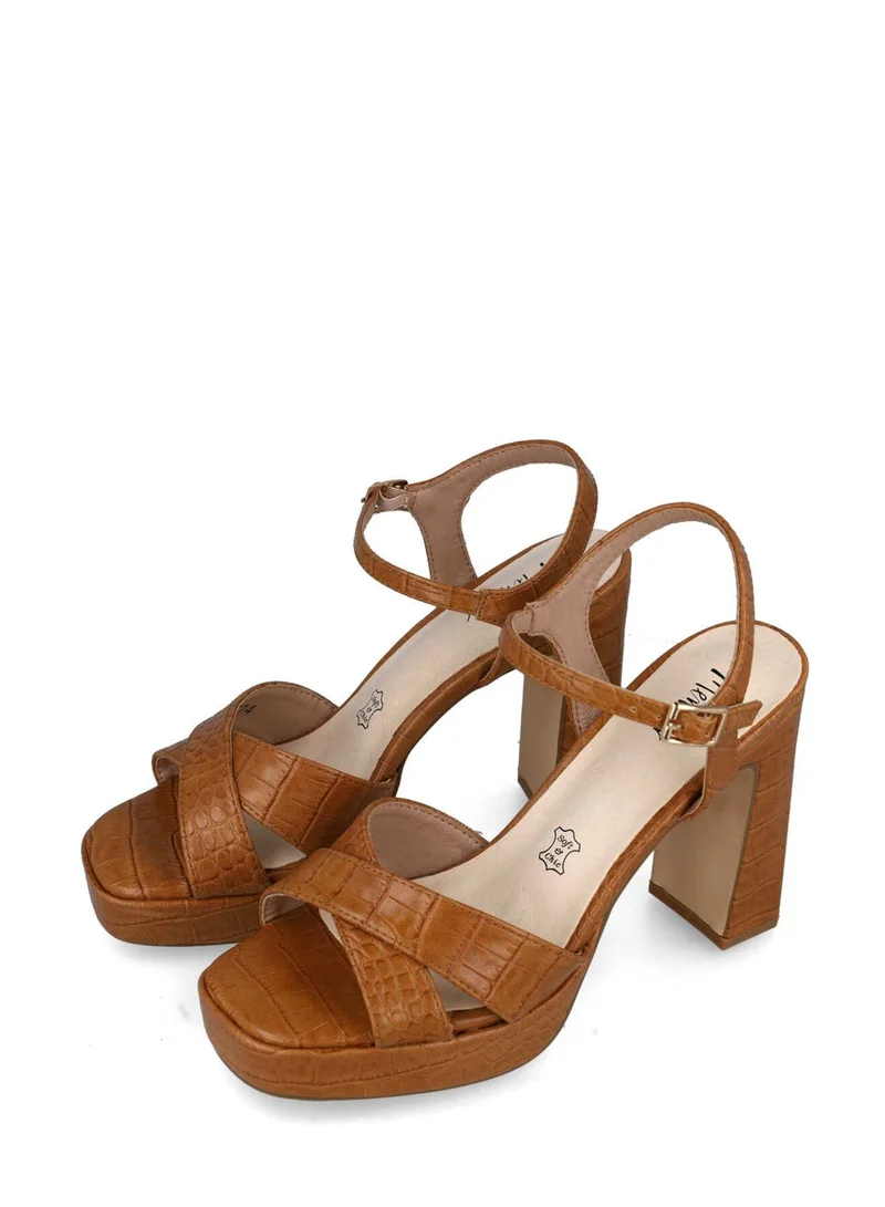 MENBUR Ankle Strap High Heel Sandals
