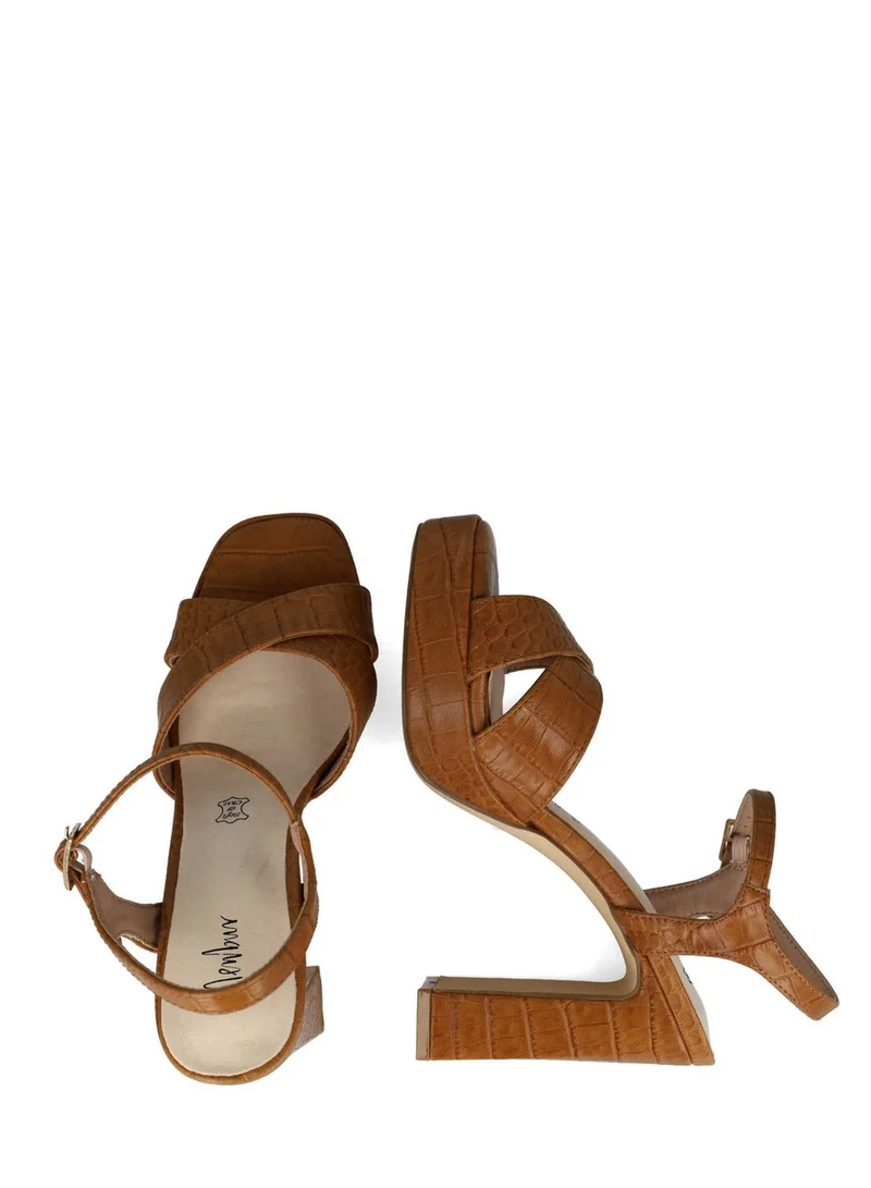 MENBUR Ankle Strap High Heel Sandals