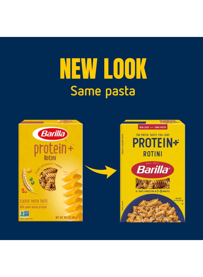 Barilla BARILLA Protein+ (Plus) Elbows Pasta - Protein from Lentils, Chickpeas & Peas - Good Source of Plant-Based Protein - Protein Pasta - Non-GMO - Kosher Certified - 14.5 Ounce Box (7 Servings per Box) - Image 3