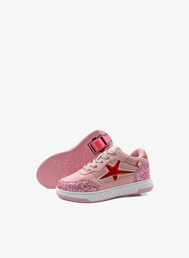 BREEZYROLLERS BREEZY ROLLERS shoes with wheels for children, Roller skates sneakers kids, From children's street shoes to roller skates in a few seconds, Patented click system, Trainers with wheels for girls & boys - Image 1