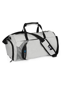 Sports Duffel Bag Travel Gym Bag Small Fitness Bag with Shoe Compartments for Men Women