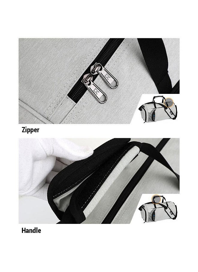 IX - Sports Duffel Bag Travel Gym Bag Small Fitness Bag with Shoe Compartments for Men Women - Image 1