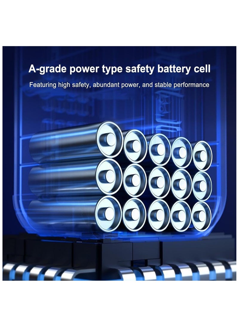 Generic Car Jump Starter & Inflatable Pump | 12V LED Display, Portable Charger, Quick Inflation, Lightweight Battery Booster for Cars, Motorcycles, Bikes, and E-bikes with Accurate Tire Pressure Monitoring  - Image 5