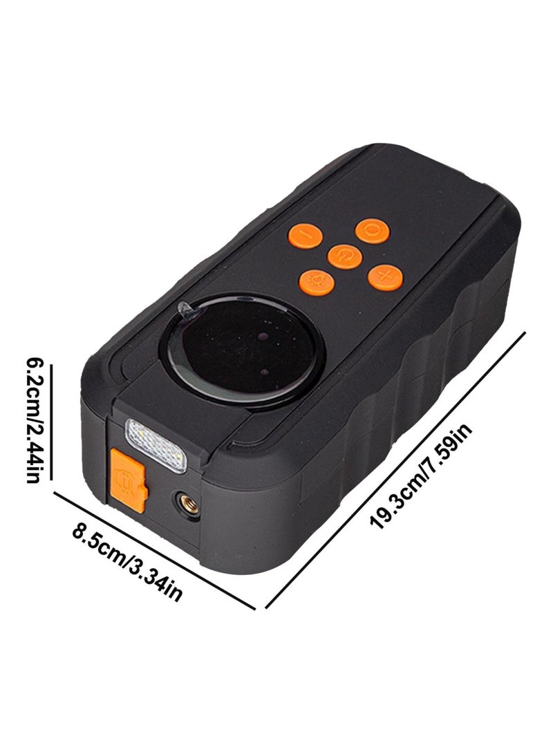 Generic Car Jump Starter & Inflatable Pump | 12V LED Display, Portable Charger, Quick Inflation, Lightweight Battery Booster for Cars, Motorcycles, Bikes, and E-bikes with Accurate Tire Pressure Monitoring  - Image 2