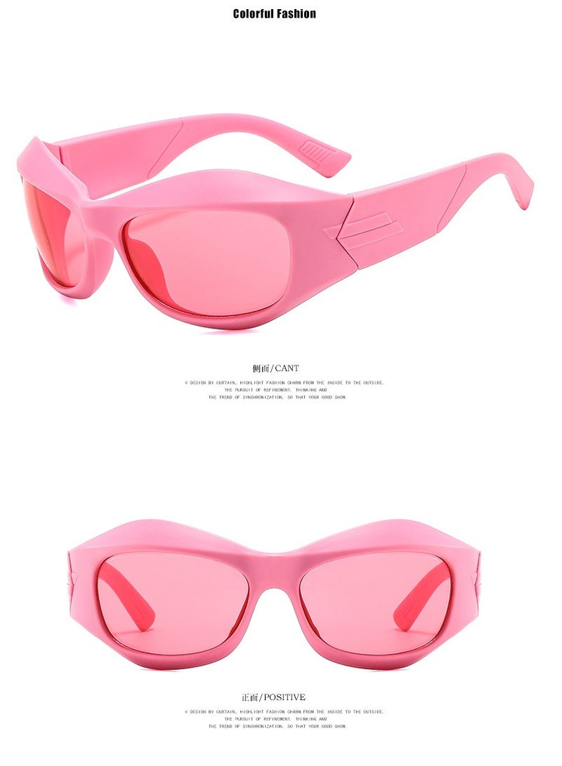 Technology sun protection retro glasses - Image 2