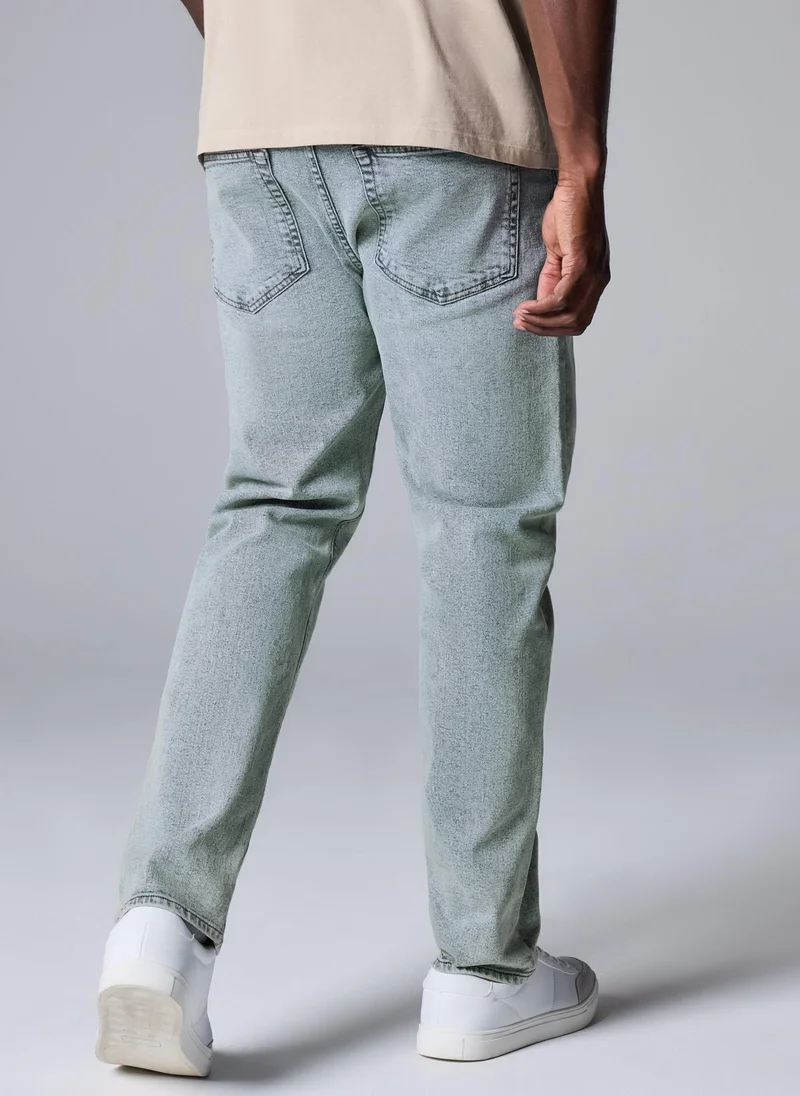 Matalan Lightwash Slim Fit Jeans