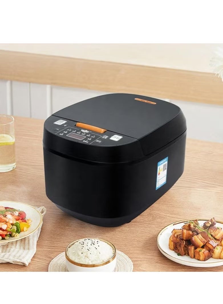 ELTRAZONE 5L Electric Rice Cooker Multi-Function Smart Cooker with Fast Heating Timer Control & Keep Warm Feature for Home Cooking, Soups, Stews, Grains, and Daily Meal Preparation - Image 2