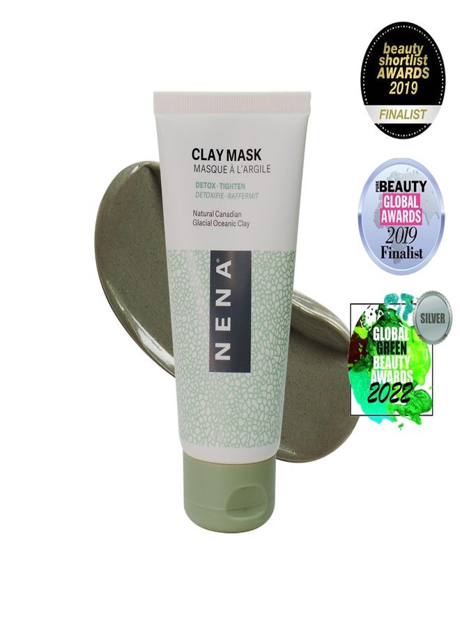 NENA Skincare Natural Skincare Kit - Cleansing Cream Face Wash - Clay Mask for Face - Mineral Hydrating Toner - Moisturizing Cream - Vegan - 4 Pc - Image 3