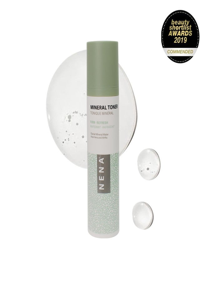 NENA Skincare Natural Skincare Kit - Cleansing Cream Face Wash - Clay Mask for Face - Mineral Hydrating Toner - Moisturizing Cream - Vegan - 4 Pc - Image 5