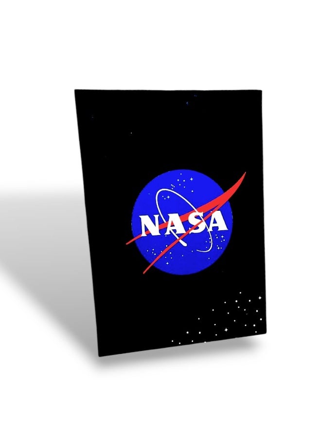 NASA Inspirational Black Notebook – “You Can Do That” Quote with Space Design - Image 1