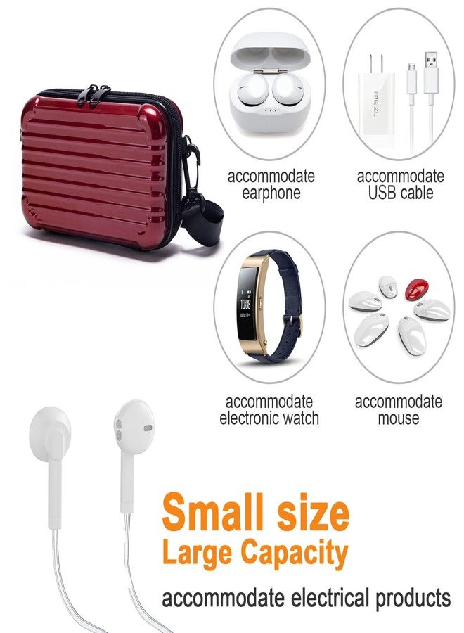 Stealodeal Travel Organizer Red Pouch Case Portable Water-Resistant - Image 4