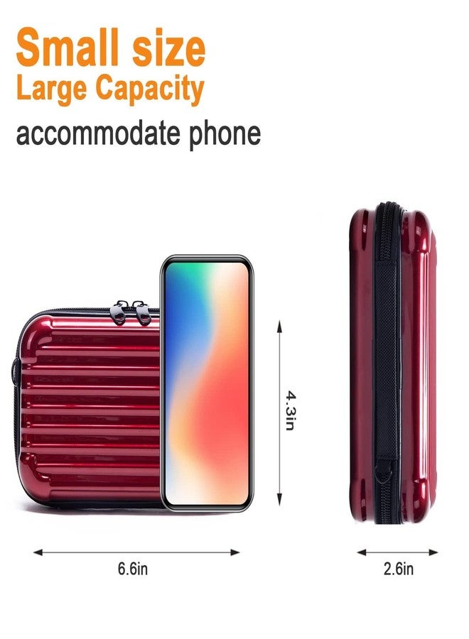 Stealodeal Travel Organizer Red Pouch Case Portable Water-Resistant - Image 3