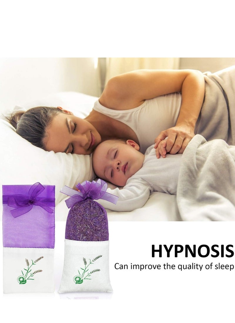 SYOSI Organza Gauze Lavender Cotton Sachet Empty Bags, Which can Used in Gift Jewelry Watch Bags on Some Festivals 20pcs  - Image 3
