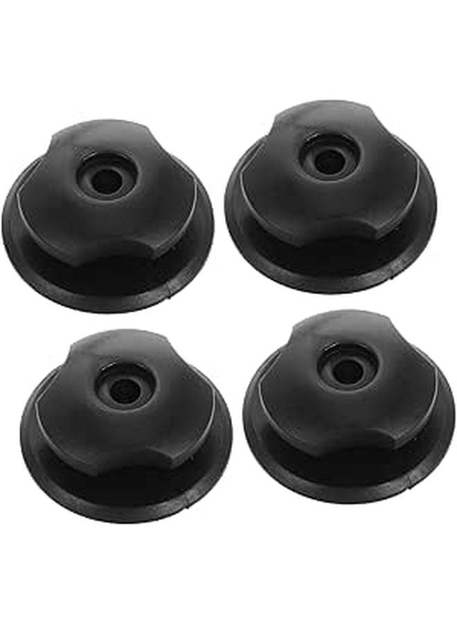 Heavy Duty Car Cargo Net Hooks 4 Set with Adhesive Tape for Trunk Storage Easy Mounting - Image 1