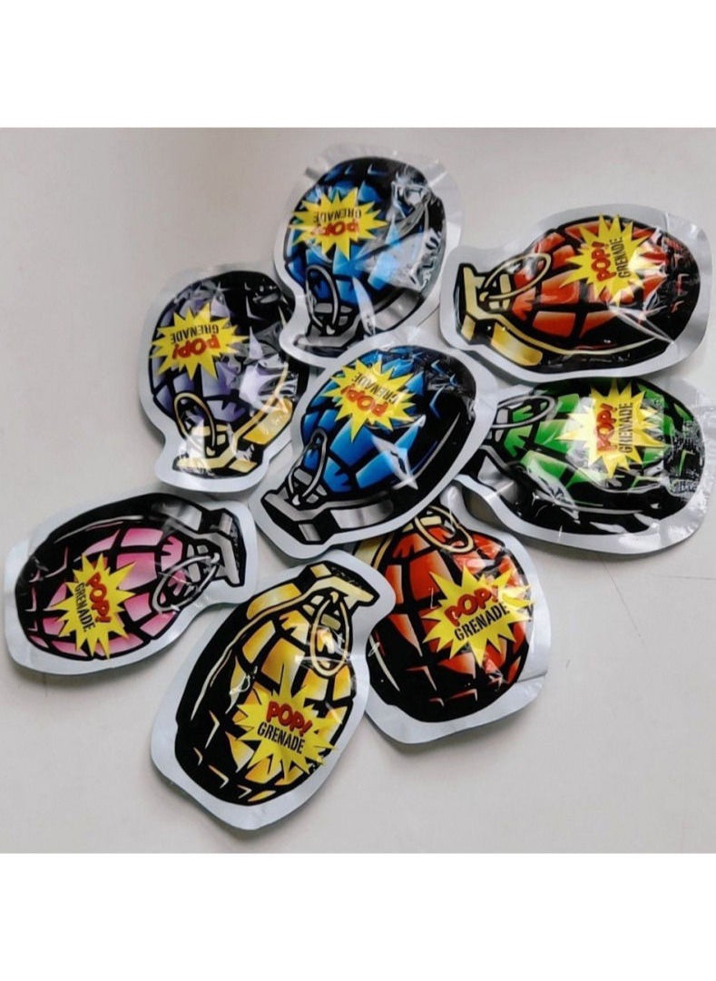 MissTiara - 100 Pack Inflatable Colorful Grenade Tricky Toys Prank Simulation Funny Bomb Bag Fun Interactive Student Decompression Toys Funny Toys - Image 1
