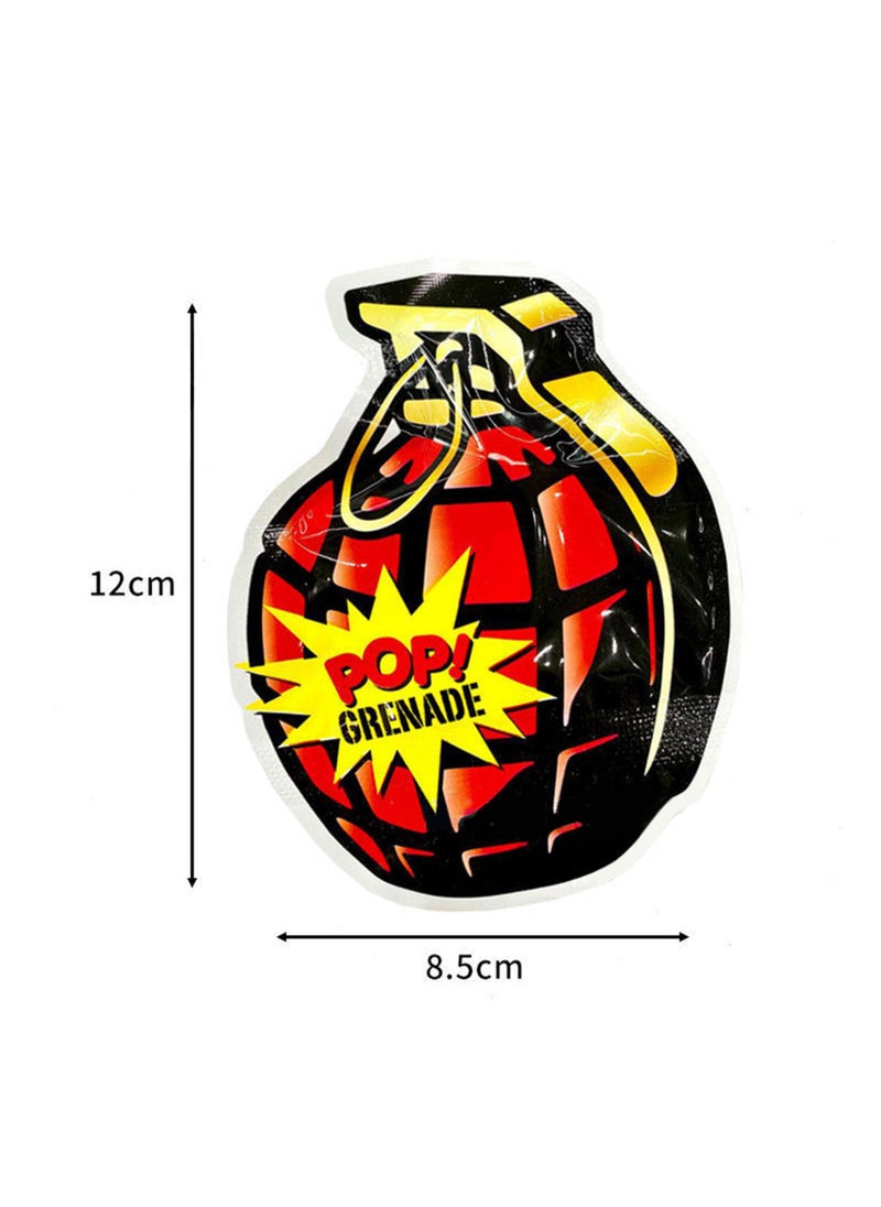 MissTiara - 100 Pack Inflatable Colorful Grenade Tricky Toys Prank Simulation Funny Bomb Bag Fun Interactive Student Decompression Toys Funny Toys - Image 1