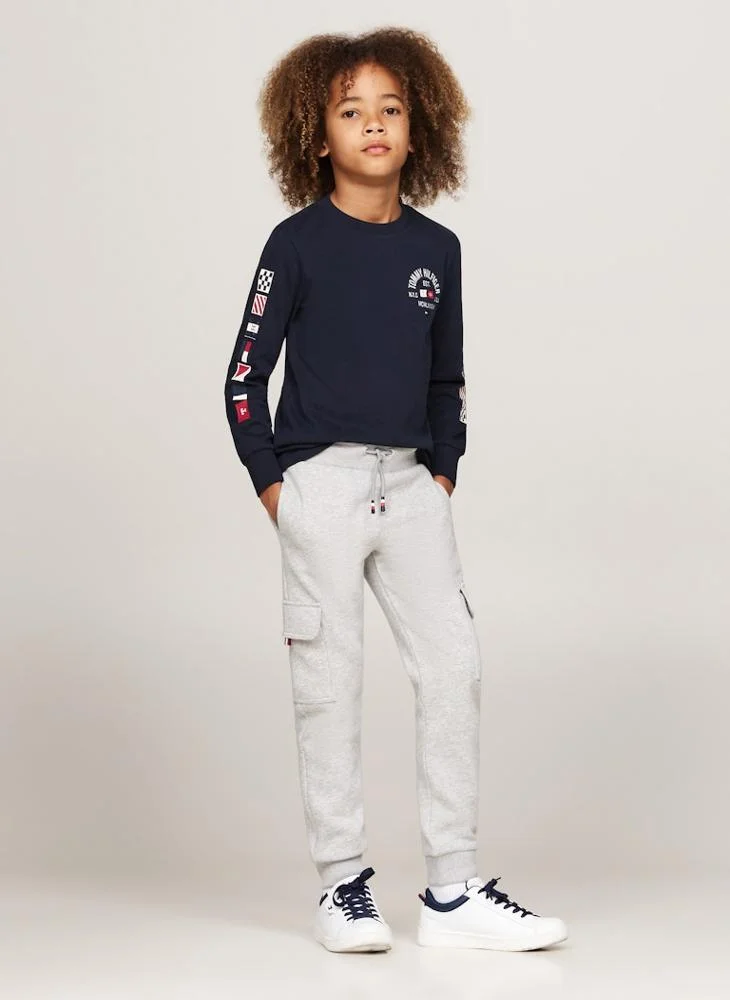 TOMMY HILFIGER Youth Side Pocket Cargo Pants