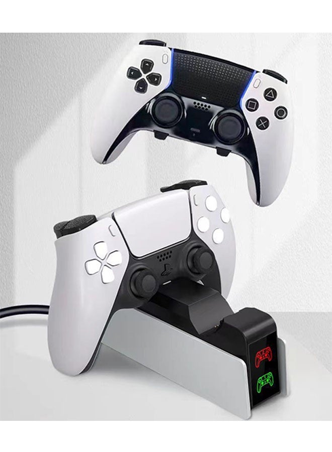 PlayStation 5 DualSense Charging Station, PS5 Docking Station with LED Light Indicator, Fast Charging - Image 3