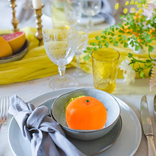 DaKuan 12 pcs Fake Oranges Simulated Plastic Orange Artificial Oranges Decorative Fruit Tray Used for Furniture Decoration Decorations for Kitchen Window Display and Photo Props236295 inch - Image 3