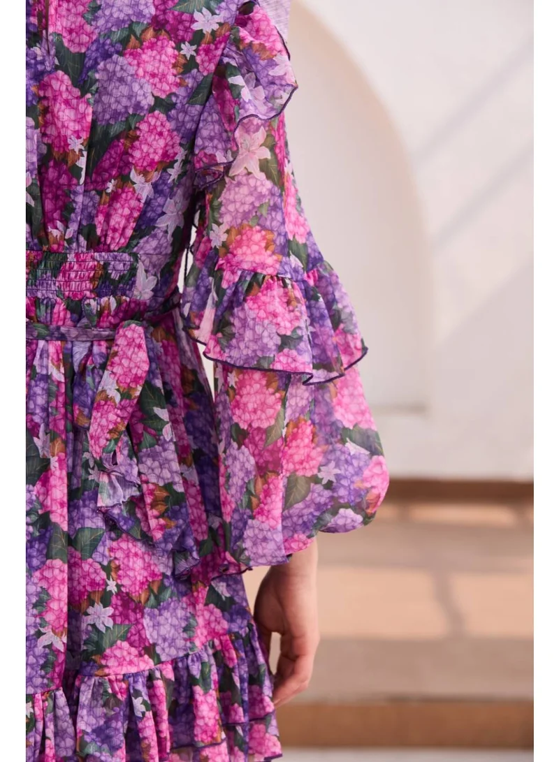 Luxe & Hardy  Luxe & Hardy Gigi Mini Flared Dress for Women | Best Price UAE