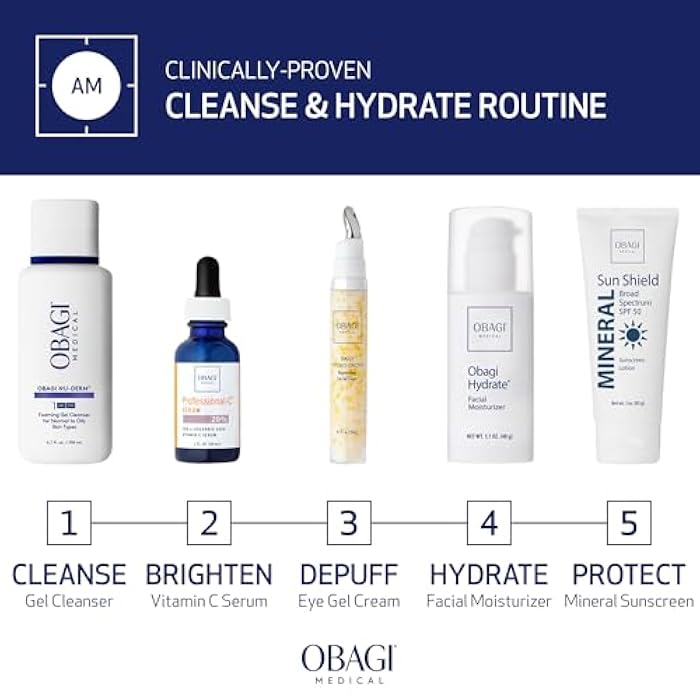 Obagi Medical Obagi Hydrate Facial Moisturizer – Non-Comedogenic Intensely Hydrating All Day Moisturizer that Combats Dryness with Tara Seed Extract, Shea Butter & Avocado Oil - Image 5