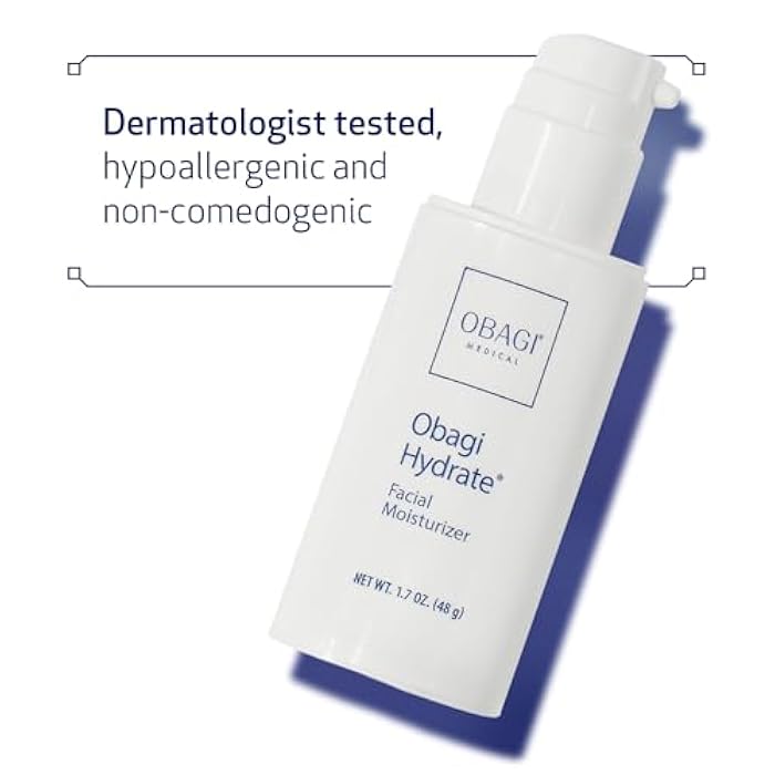 Obagi Medical Obagi Hydrate Facial Moisturizer – Non-Comedogenic Intensely Hydrating All Day Moisturizer that Combats Dryness with Tara Seed Extract, Shea Butter & Avocado Oil - Image 2
