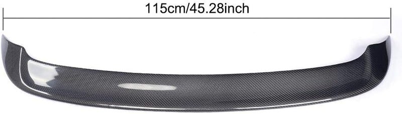 QASULER Carbon Fiber Rear Trunk Spoiler for VW Golf 6 MK6 VI R20 GTI - Image 2