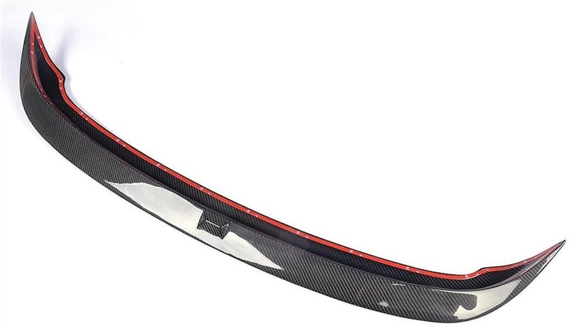 QASULER Carbon Fiber Rear Trunk Spoiler for VW Golf 6 MK6 VI R20 GTI - Image 1