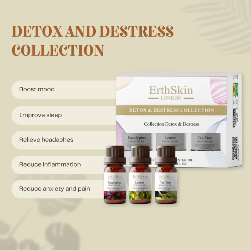إيرث سكين لندن DETOX AND DESTRESS COLLECTION