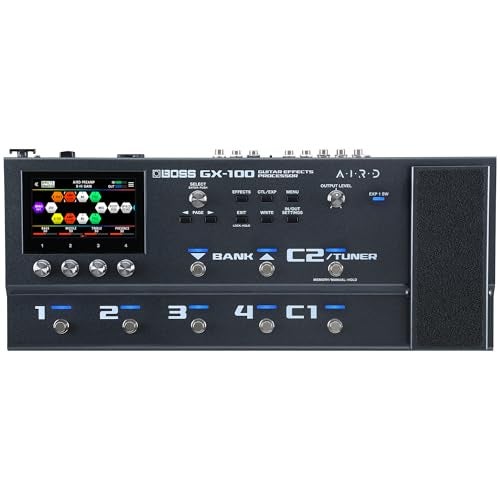 BOSS GX100 Advanced Guitar Effects Processor Authentic Tube Amp Tone with AIRD Technology 32 Amp Types 170 BOSS Effects Derived from the Flagship GT1000 - Image 1
