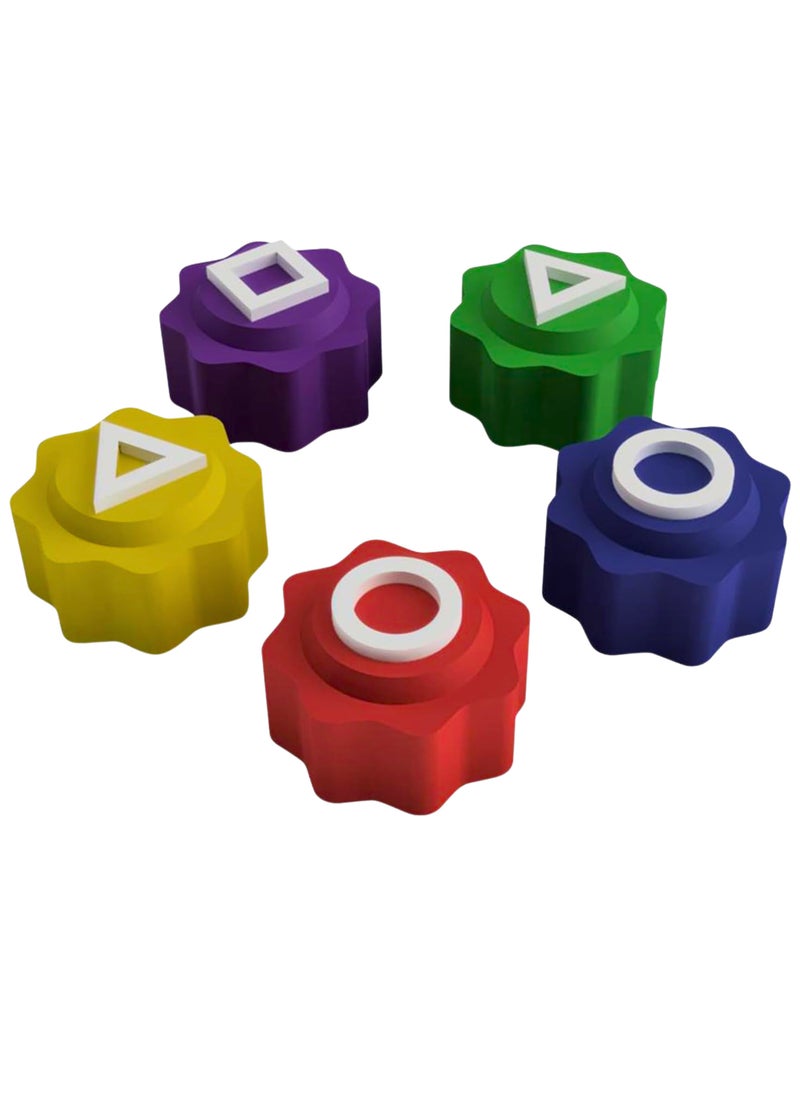 Chase Up - 2025 Korean Gonggi Game Set-5PCS Traditional Korean game, Fun and Challenging for All Ages, Perfect for Family and Friends, Classic Handheld Game for Skill - Image 1