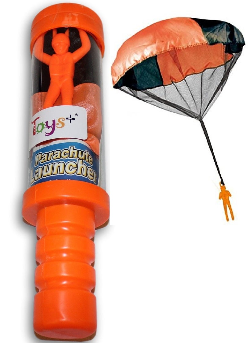 Toys Toy Skydiver Parachute Man with Launcher Container Tangle Free (Colors and Styles May Vary)  - Image 1