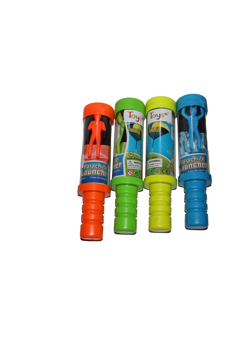 Toys Toy Skydiver Parachute Man with Launcher Container Tangle Free (Colors and Styles May Vary)  - Image 2
