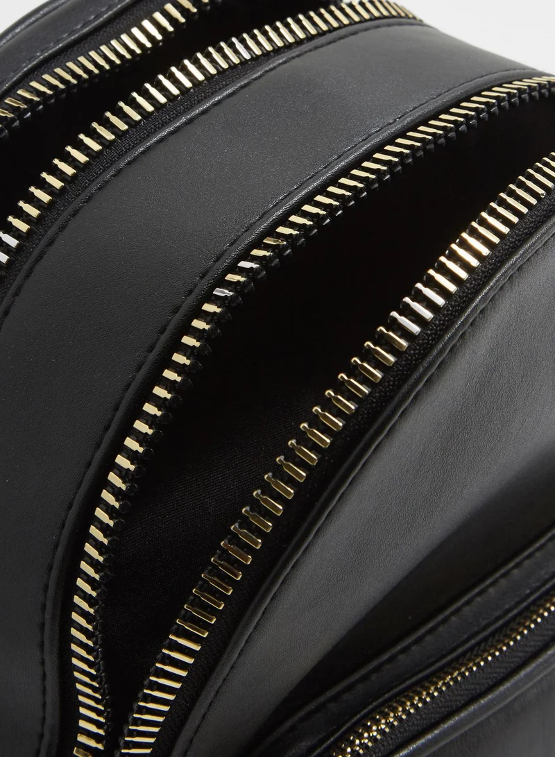 NEW LOOK Mini Curve Chunky Zip Backpack