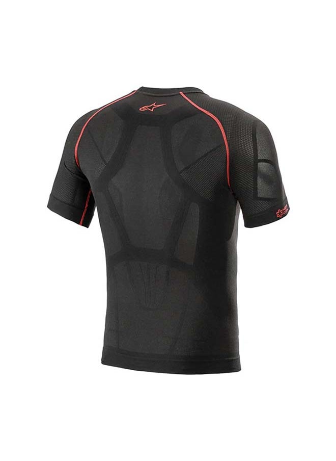 Alpinestars Alpinestars Ride Tech V2 Top Short Sleeve Summer Black/Red - XS/S  - Image 2