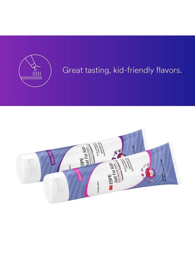 ثري ام جل تنظيف الأسنان بالفرشاة 3M 70201054155 للأطفال فقط، 0.4% فلوريد القصدير، حماية إضافية من التسوس، 4.3 أونصة - Image 3