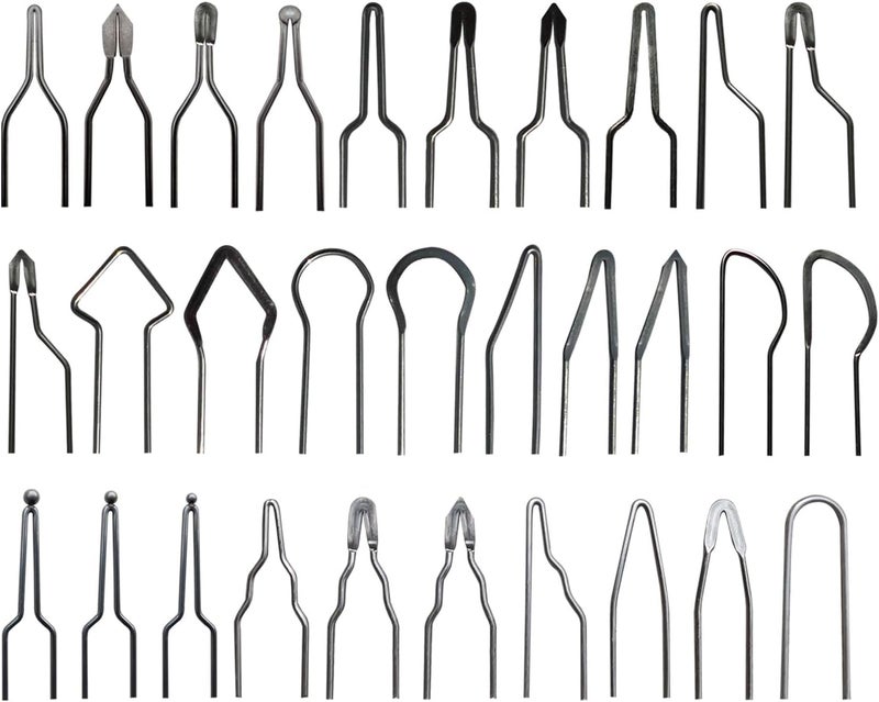 FIRElood Consistent steady quality 30pcs Wood Burning Kit,Wood Burning Tool,Burning Tool Wood Burning High impedance Nickel-Chromium Wire Pen tip Wood Burning Tool Pen tip can Replace Accessories (Pen tips-1-30 Kinds) Daily repeated use trusted quality - Image 1