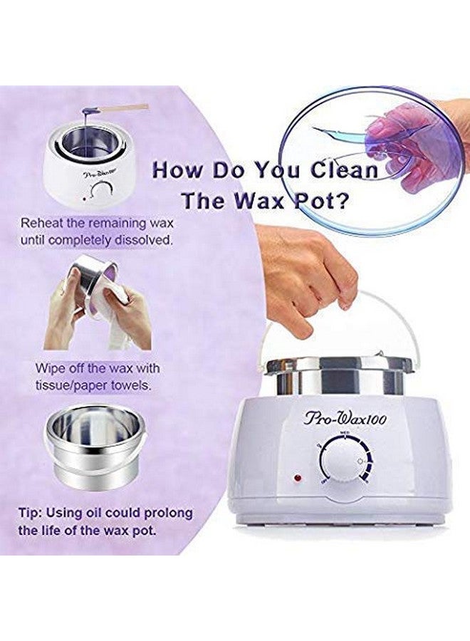 SKINPLUS Wax Heater Warmer Hot Wax Heater for Hard, Strip and Paraffin Waxing (Multicolour) - Image 5