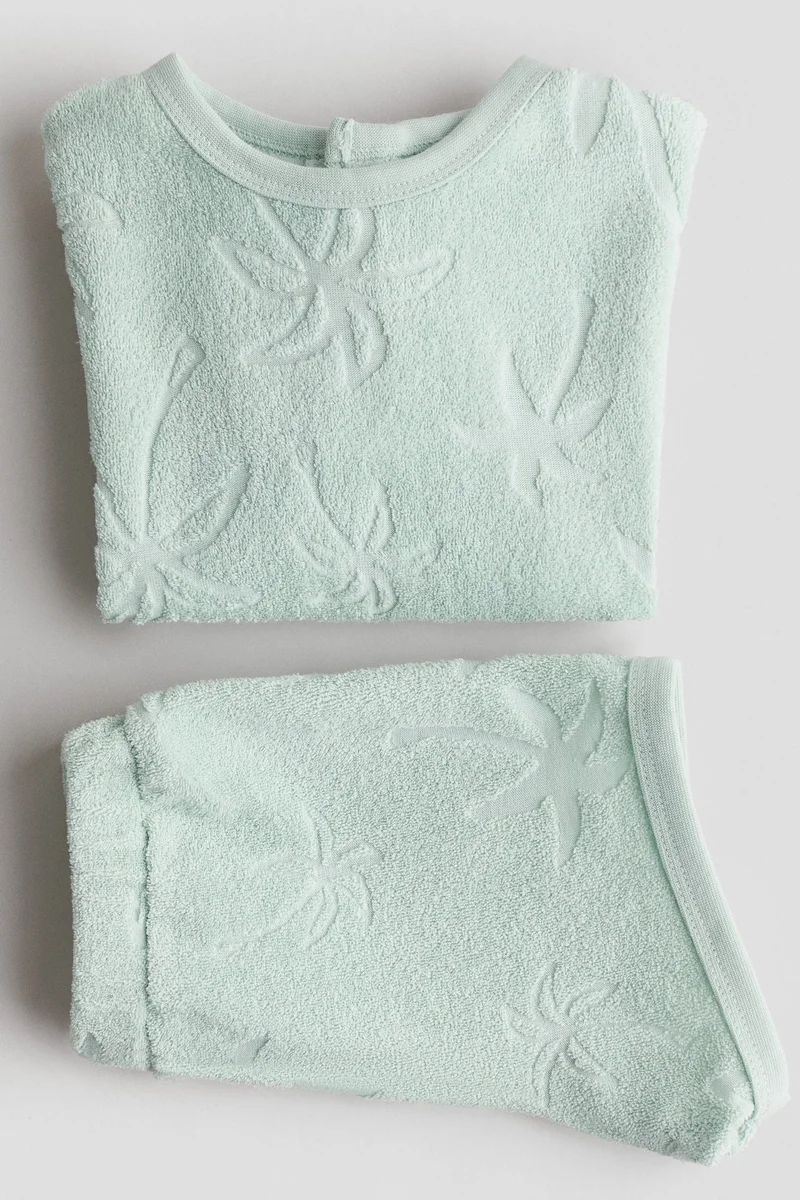 H&M 2-piece terry set