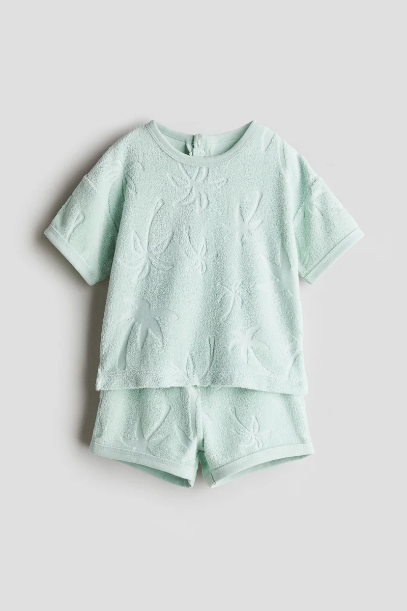 H&M 2-piece terry set