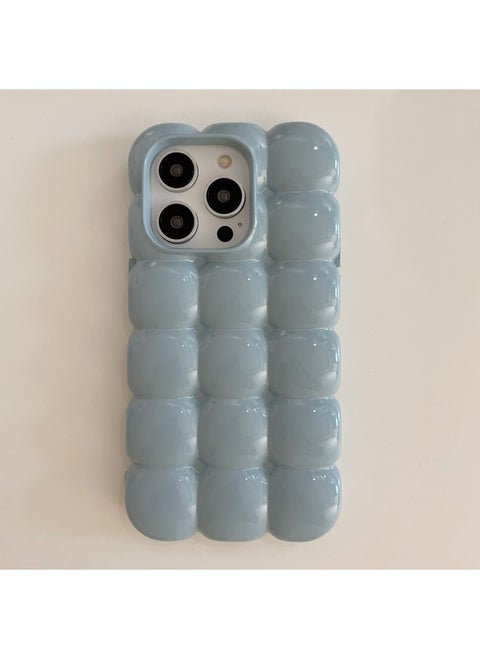 Ins Solid Color Macaroon Egg Phone Case For Apple 15Pro Max IPhone16 13 Wen 14-Color:XMR Egg Blue-Applicable Model:12pro (without Packaging)