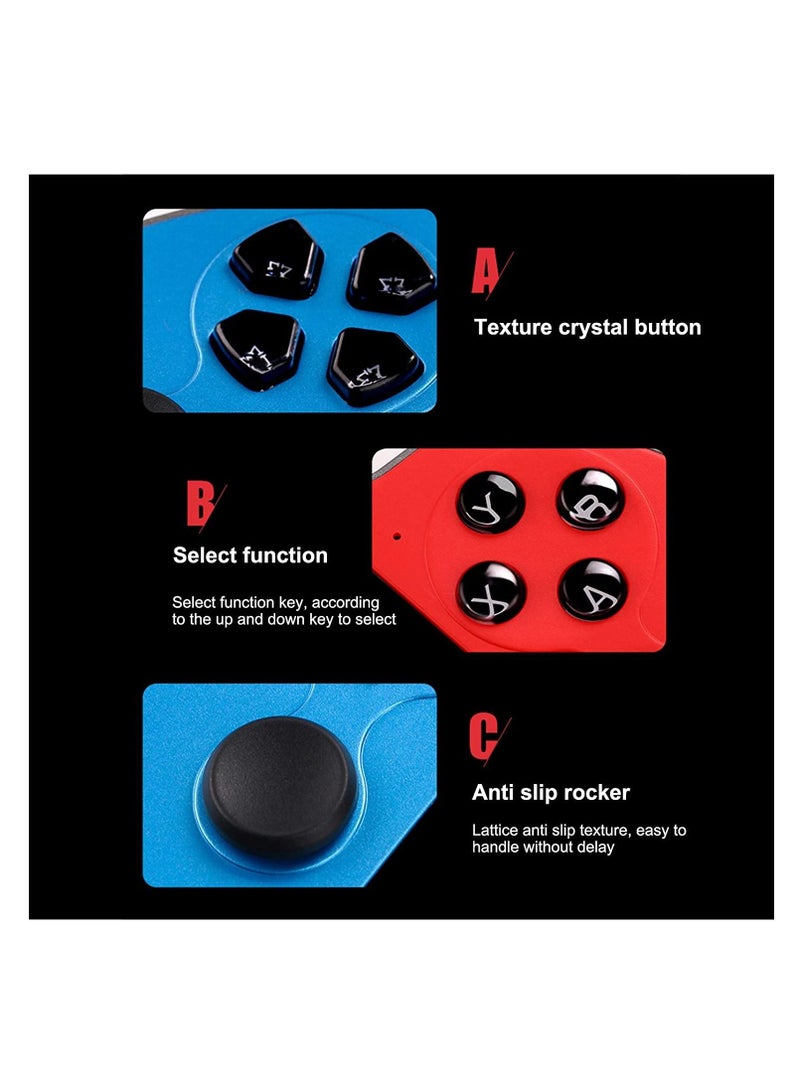 Video Game Console, X12 Plus 7 inch, Built in 7000 Games, 16GB Handheld Double Joystick Game Controller, Spupport AV Output, TF Card, Music E-book