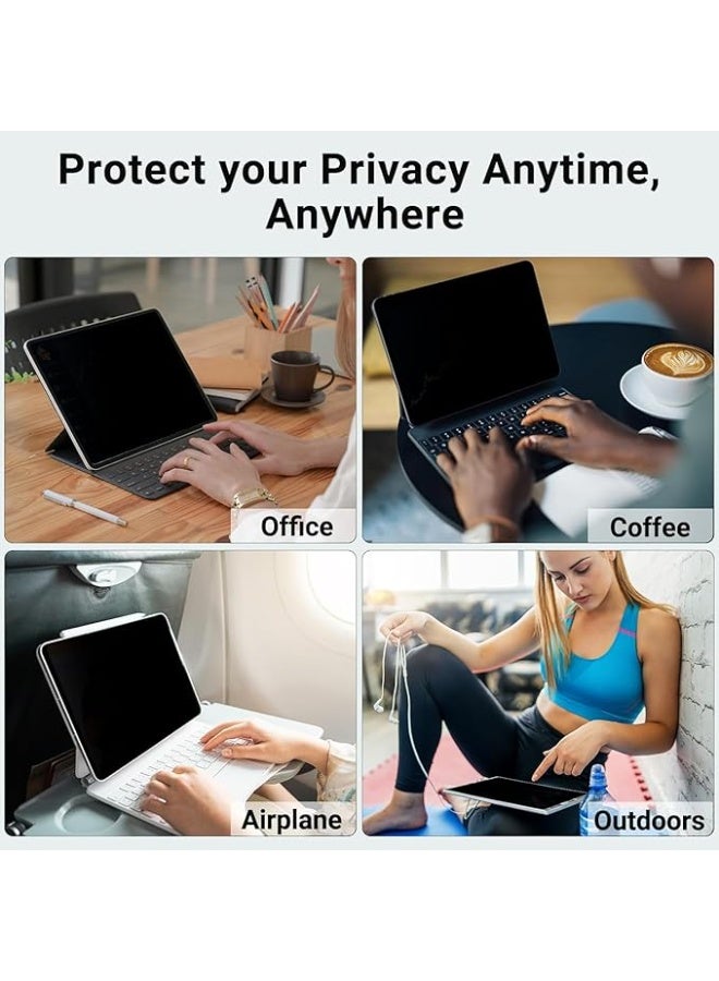 Privacy Screen Protector Compatible with Samsung Galaxy Tab A11 Plus 11'' 2025 SM-X230/X235/X236 Anti-Spy Privacy Anti-Scratch Film Bubble Free - Image 5