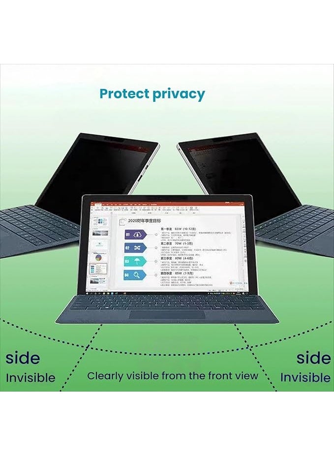 Privacy Screen Protector Compatible with Samsung Galaxy Tab A11 Plus 11'' 2025 SM-X230/X235/X236 Anti-Spy Privacy Anti-Scratch Film Bubble Free - Image 2