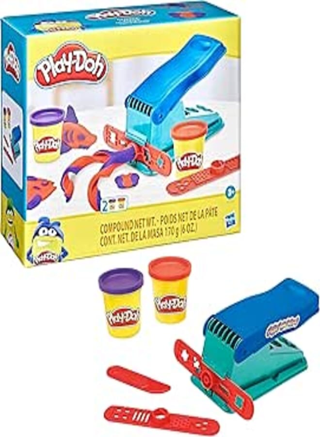 Play-Doh Basic Fun Factory Shape-Making Machine with 2 Non-Toxic Colours