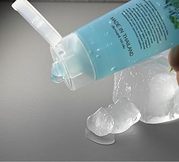 Thai Aloe Vera Blue Gel Rapid Soothing Relief for Dry Irritated Itchy Skin Enriched with Vitamin B5 Glycerin Menthol Deep Hydration Cooling Therapy 100ml - Image 3